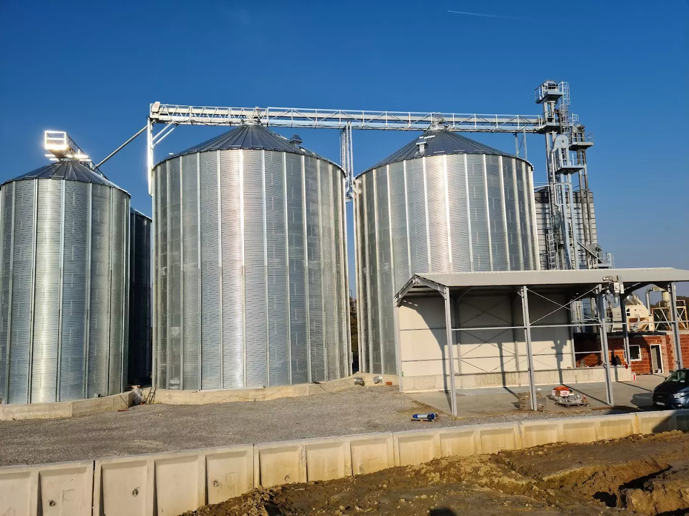 Silosi Montaža silosa u Pitomači, RH