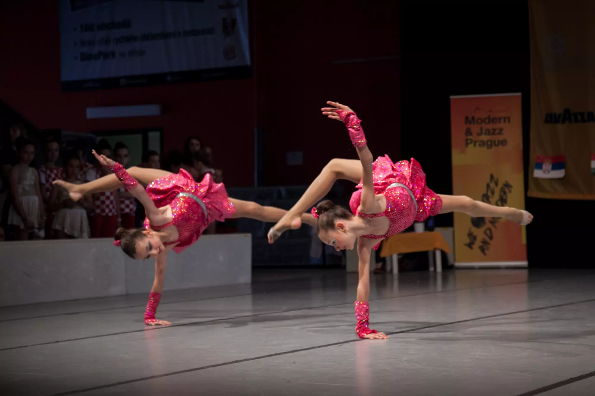 Plesačice Jazz dance i moderan ples, grad Zagreb, Hrvatska