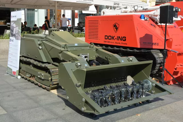 Proizvodnja stroja za razminiranje, sustav Proizvodnja strojeva za razminiranje u gradu Zagrebu, Hrvatska