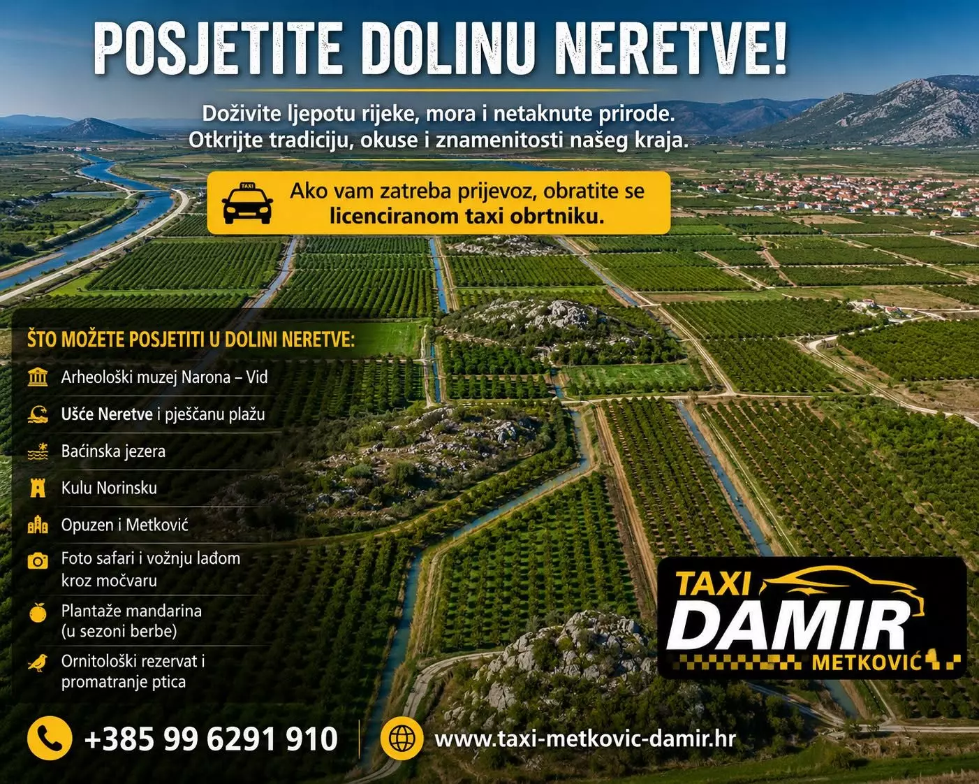 Taxi u Metkoviću
