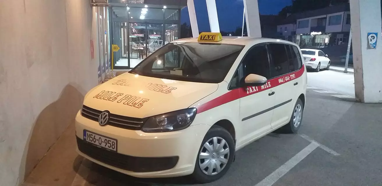 Taksi prijevoz putnika, grad Doboj