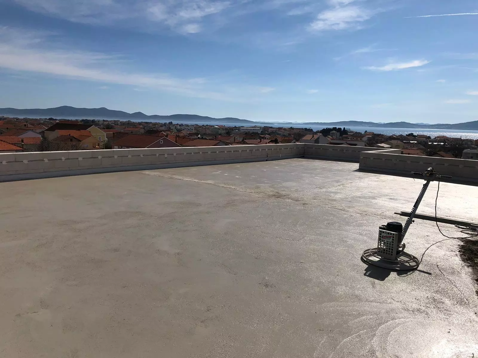 Podne glazure estrih grad Zadar, Hrvatska