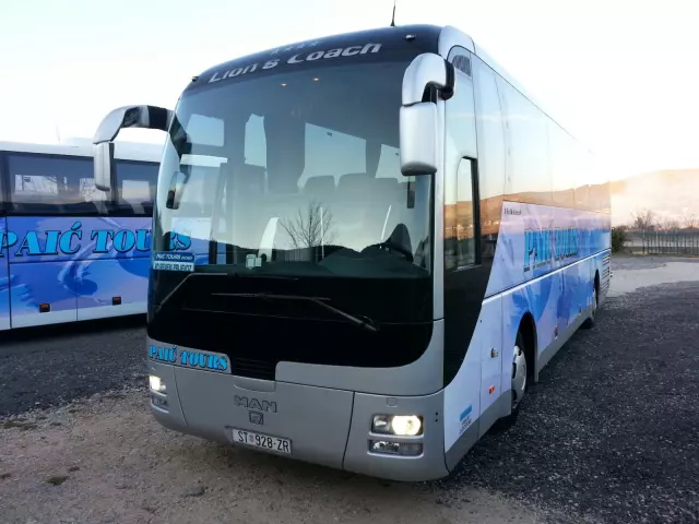 Prijevoz putnika autobusom u gradu Dicmu, Hrvatska