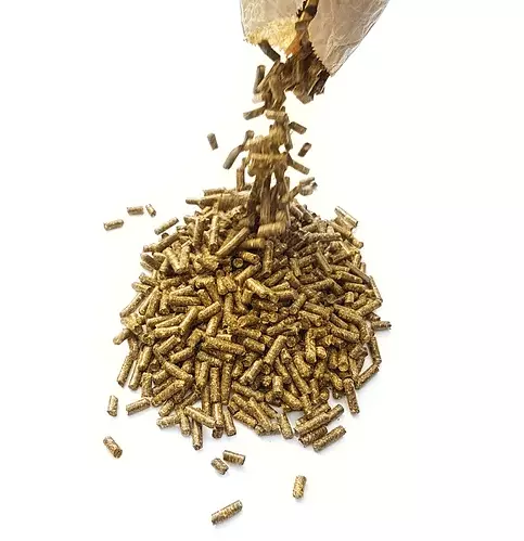 Pelet od biomase Sibinj