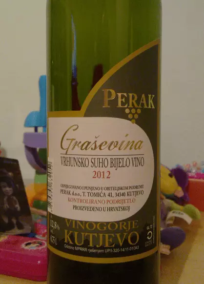 Prodaja kutjevačke graševine Kutinica