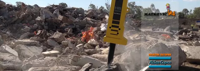 Hidraulični čekić Split, Hrvatska