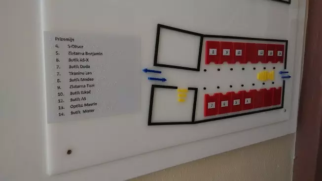 Brailleovo pismo-Zagreb