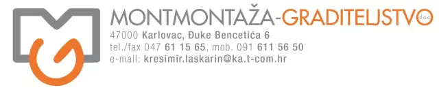 MONTMONTAŽA-GRADITELJSTVO D.O.O.