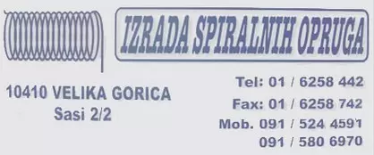 OPRUGE DUGIĆ, VL. JASMIN DUGIĆ