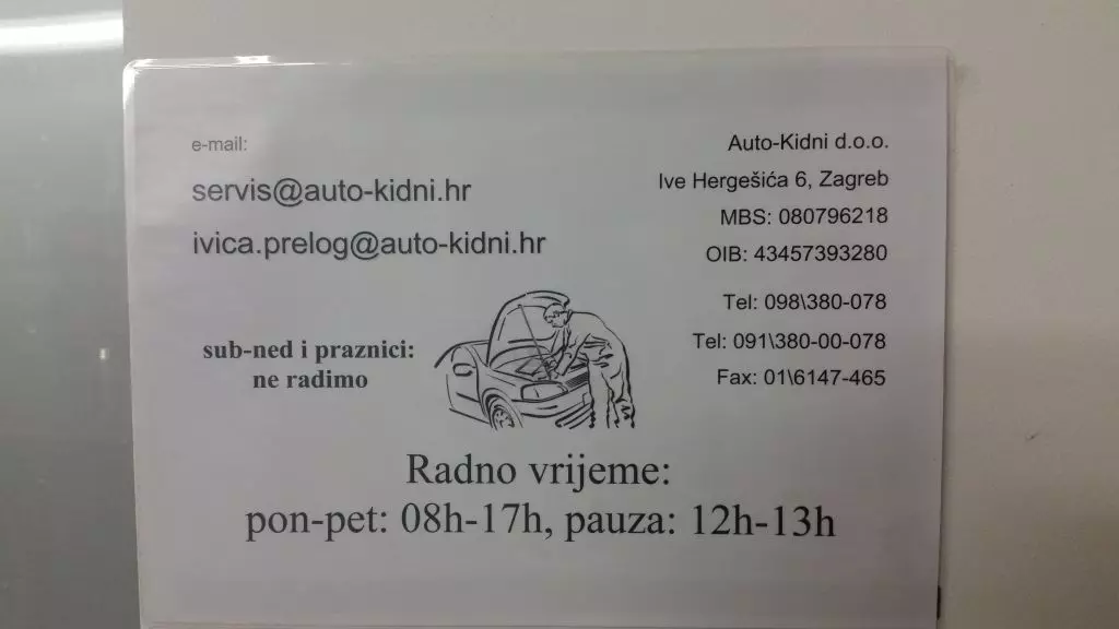 AUTO-KIDNI D.O.O.