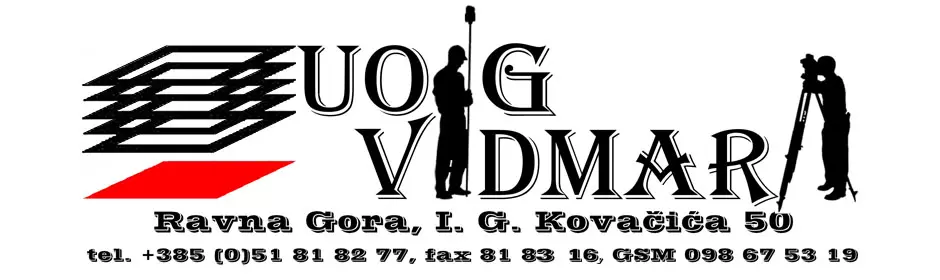 URED OVALŠTENOG INŽENJERA GEODEZIJE NENAD VIDMAR ING. GEOD.