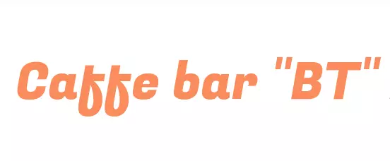 CAFFE BAR BT