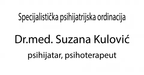 SPECIJALISTIČKA PSIHIJATRIJSKA ORDINACIJA SUZANA VEČERIĆ,DR. MED. SPEC. PSIHIJATARICA