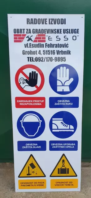 Sve vrste reklama i lasersko graviranje u gradu Rijeci, RH