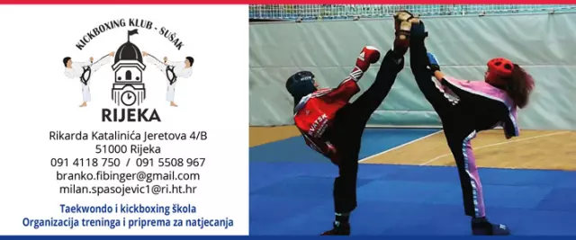 Taekwondo i kickboxing škola Rijeka
