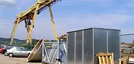 Pneumatski transport prašine, Ravna Gora