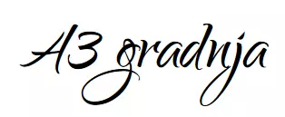 A 3, građevinski obrt, vl. Alaga Lipović