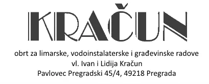 KRAČUN, OBRT ZA LIMARSKE, VODOINSTALATERSKE I GRAĐEVINSKE RADOVE