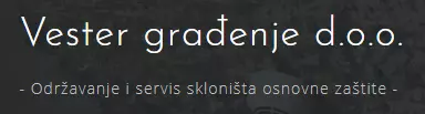 VESTER GRAĐENJE D.O.O.