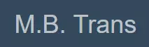 MB TRANS D.O.O.