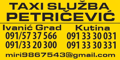 OBRT -QUOT; TAXI SLUŽBA PETRIČEVIĆ -QUOT;